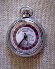 Fine Pocket Watch Mechanical Vintage Gambling Device Monaco Saloon Roulette