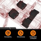 Tpe Allweather Floor Liners For 2009-2018 Ram Crewcab Black 1st 2nd Row