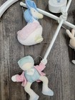Vtg Peter Rabbit And Friends Musical Mobile Eden Baby Nursery Lullaby Crib- Read