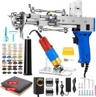 Rug Tufting Gun With Carpet Trimmer Kit - 2 In 1 Cut Loop Pile Tufting Gun Wi   