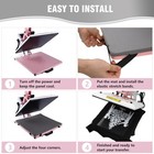 Heat Press Mat 15   X 15   Thick Heat-resistant Foam For Protective Heat Tran   