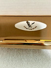 Vintage Centennial Ball Point Pen And Mechanical Pencil Set Gold Tone Box