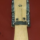 Vintage Pair Mortlock Islands Carve Mask Panels Wood Oceanic Painted Folk Art