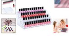 Versatile 4-tier Acrylic Display Rack For Nail Polish   Essential Oils Storage