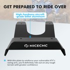 Rear Swing Arm Skid Plate Guard For Yamaha Yfz450x 10-11 Yfz450r 2009-2024 Black