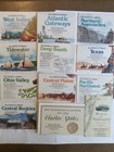 National Geographic Magazine Map Supplements 1970s - 1990s  43 Maps