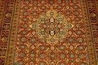 Natural Wool Old Orintal Rugs  Hand Woven knotted Size Approximately 3 9  X 5 9 