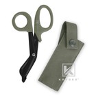 Krydex Medic Hand Pouch   Shears Tactical Shear Pouch Scissors Sheath Molle Back