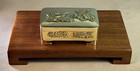 Heirloom Taish   Era Keepsake Brass Box Silver Hinge  Amazingly Detailed Castings
