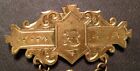 Ymca Gold-plated 1st Place Medal   Rope Climb   Dated Nov  23  1905
