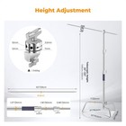 K f Concept Heavy Duty C Light Stand 10 8ft W  Holding Arm Sandbag For Studio