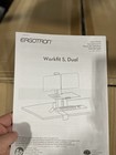 New Ergotron Furniture Workfit-s Dual 33-341-200 33341200 