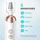 Professional Manicure Pedicure Kit  5 In 1 Electric Nail File  