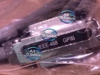 1pc Ieee-488 Gpib Cable Cord Metal Connector Adapter Plug 0 5m
