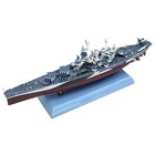 22cm Diecast Alloy 1 1000 Wwii Uss North Carolina Bb-55 Battleship Model