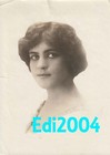 Arline Pretty Vintage Original Rare 1915 Photo   Signed Autograph Card 