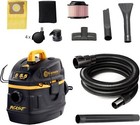 5-gallon Wet dry Vacuum Cleaner 5 5 Peak Hp W  Crevice Tool Car Workshop