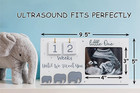 Sonogram Picture Frame  Ultrasound Photo  Baby Countdown  Pregnancy Gift  First 