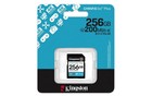 Kingston Canvas Go Plus 256gb U3 V30 Sd Memory Card 200mb s