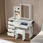 Newly Designed Smart Mirror Dressing Table W drawers And Storage Cabinet dressin