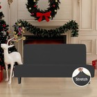 Stretch Futon Slipcover Armless Futon Bed Cover Furniture Protector Without A   