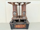 Antique Union Kerosene Sad Iron Heater Stove Double Burner Gardner Mass