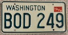 Gorgeous High Quality Pair Of 1970 Washington Passenger Vehicle License Plates