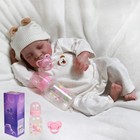 18  Reborn Baby Dolls Vinyl Silicone Handmade Realistic Newborn Girl Doll Gift