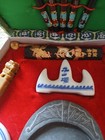 Bits   Pieces Sumi Asian Chinese Calligraphy Sumi-e Gift Box Set In Silk Case 