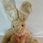 Russ Berrie Caramel 17  Rabbit Plush Long Floppy Ears Stuffed Animal Collectable