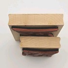2 Leaping Reindeer Wood Mounted Rubber Stamps Christmas Santa Sleigh Lg Md A999