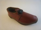 Rare Antique Miniature Leather Shoe  Boot Salesman Sample   2
