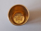 Vintage Norwegian Norway Silver Gilt   Enamel Thimble David Andersen  Hallmarked