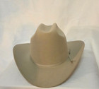 Vintage Stetson Western Hat Rancher Silver Belly 4x Beaver Tan 7 1 4  box Cowboy