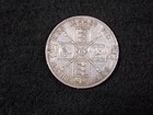 Df27 1887 Great Britain Sterling Silver Double Florin Coin