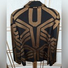 Vintage Chicos Black   Gold Blazer - Women   s Size 0 - Euc