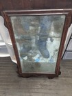 19th Century Antique Chippendale Wooden Mirror Original Glass