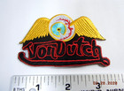 Von Dutch Flying Eyeball Iron-on Embroidered Patch Drag Hot Rod Rat Rod 3 25 