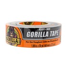 Gorilla 30 Yard Black Tough Duct Tape Single Roll  Pack Of 1
