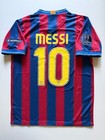 Barcelona 2009 10 Lionel Messi  10 Home Soccer Jersey Champions League  medium 