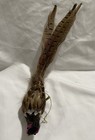Vintage Real Feather Pheasant Holiday Ornament