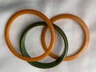 3 Bakelite Bangles - Tested