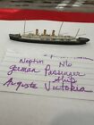 Rare Vintage Neptun N6 1889 German Auguste Victoria 1 1250 Metal Waterline Ship