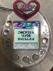 Tamagotchi P s White Pink Aikatsu W  Tama Deco Pierce Tested And Working Japan