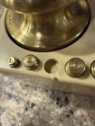 Ohaus Calibration Weight Set Brass W holder Made In Usa Missing 1 Weight Look     
