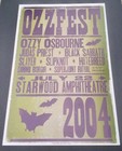 Ozzfest 2004 Ozzy Osbourne Hatch Show Print Nashville Starwood Concert Poster     