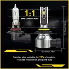 9005 Hb3 Led Headlight Super Bright Bulbs Kit White 6500k 50000lm High low Beam