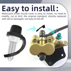 100pcs Brake Bleeder Cap  8mm Rubber Grease Fitting Caps Black Bleed Nipple D   