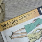 Vintage 1969 Mccalls 2008 Pattern  Rare Size 16  bust 38   Button Coat Dress