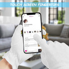 100  Cotton Moisturizing Gloves 4 Pairs  Touch Screen Friendly Cotton Gloves Wit